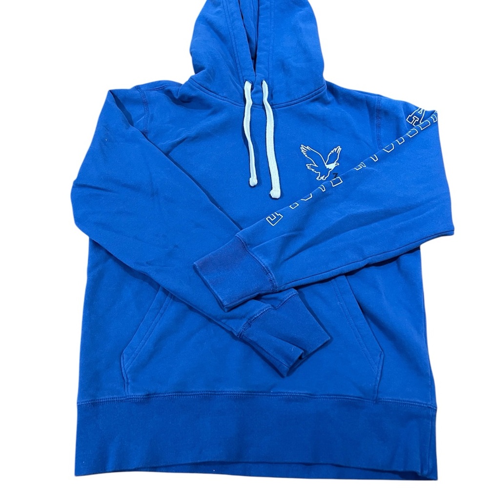 NWOT American Eagle Blue Hoodie with Logo